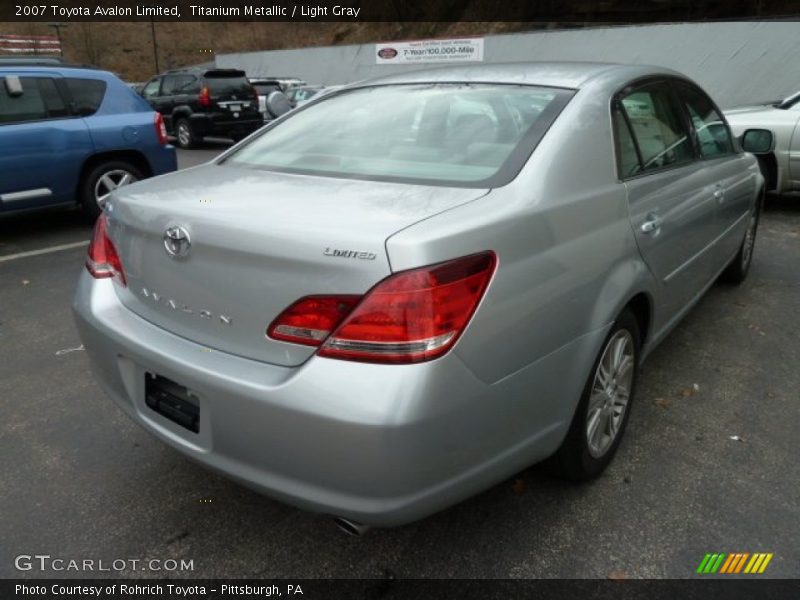 Titanium Metallic / Light Gray 2007 Toyota Avalon Limited
