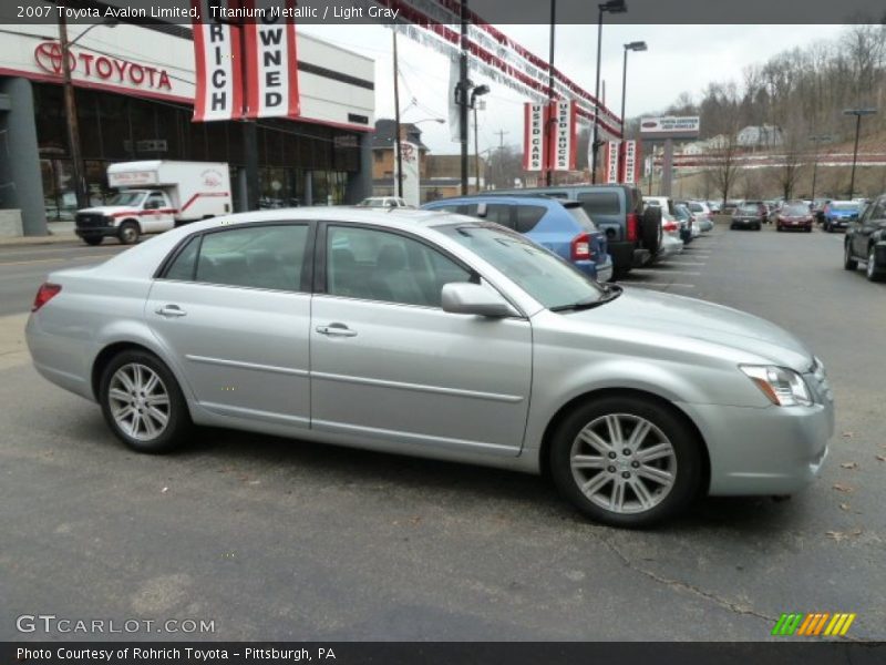 Titanium Metallic / Light Gray 2007 Toyota Avalon Limited
