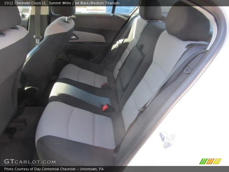 Summit White / Jet Black/Medium Titanium 2012 Chevrolet Cruze LS