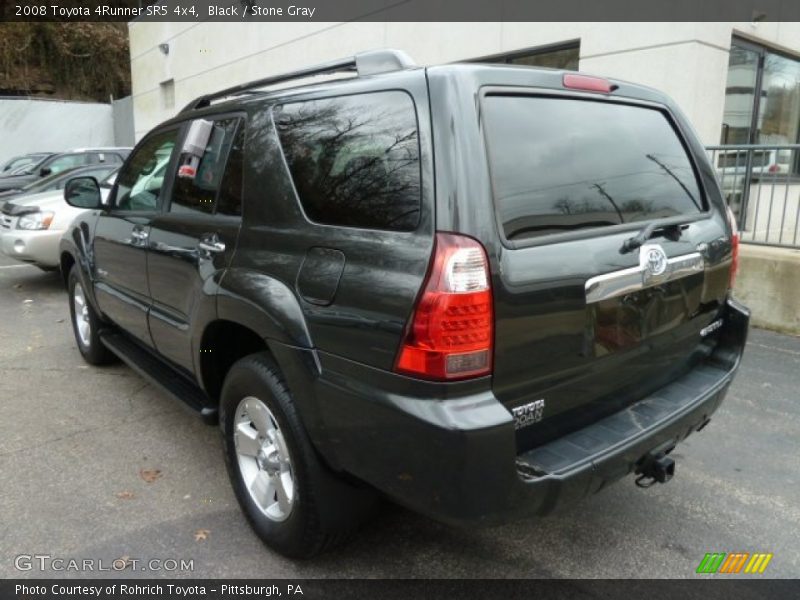 Black / Stone Gray 2008 Toyota 4Runner SR5 4x4