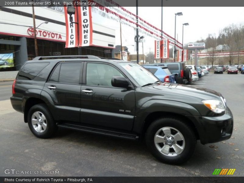 Black / Stone Gray 2008 Toyota 4Runner SR5 4x4