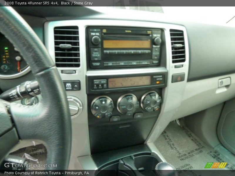 Black / Stone Gray 2008 Toyota 4Runner SR5 4x4