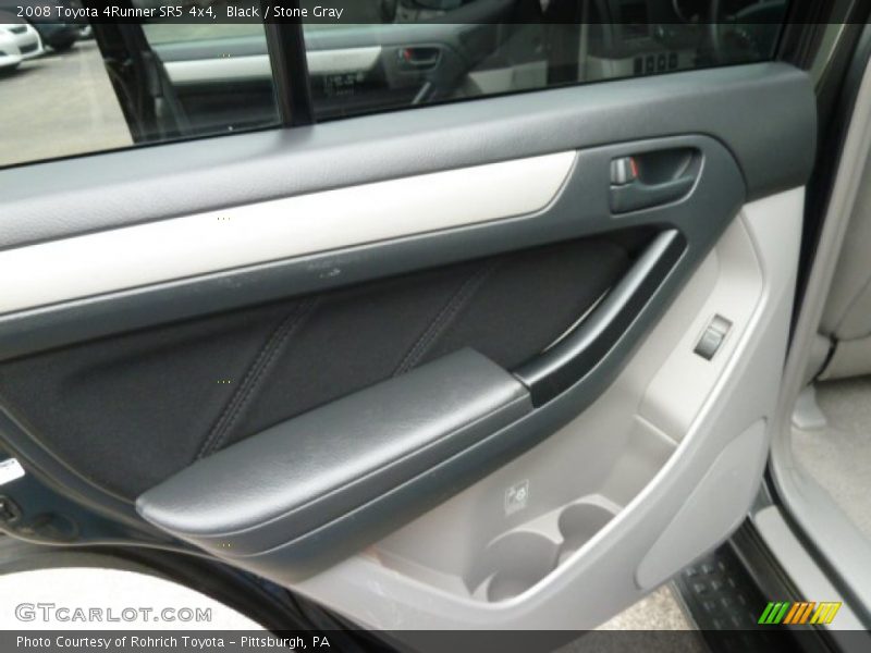 Black / Stone Gray 2008 Toyota 4Runner SR5 4x4