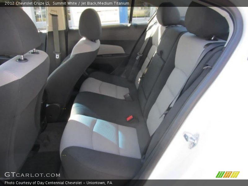 Summit White / Jet Black/Medium Titanium 2012 Chevrolet Cruze LS