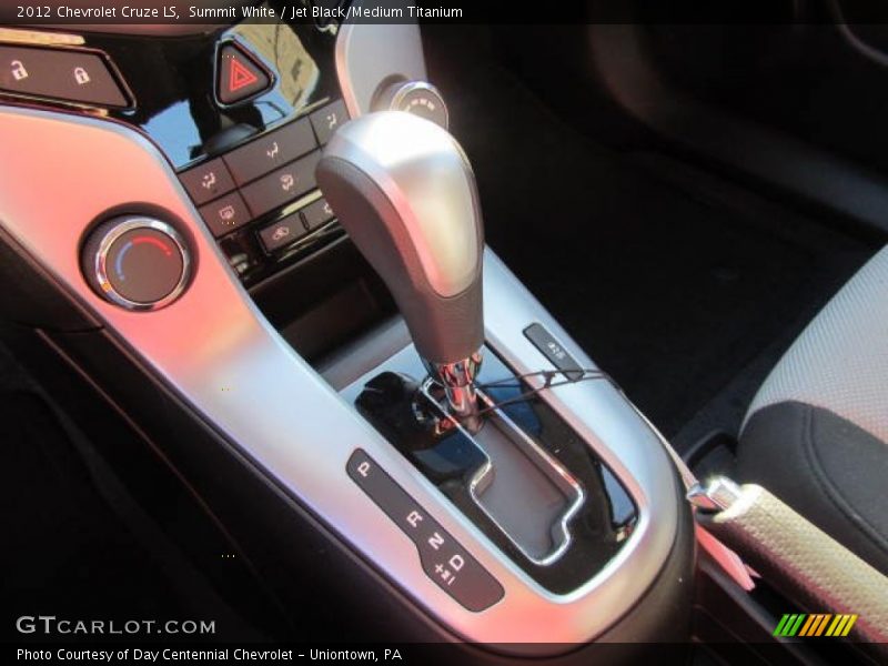 Summit White / Jet Black/Medium Titanium 2012 Chevrolet Cruze LS