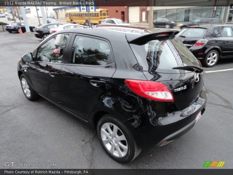 Brilliant Black / Black 2011 Mazda MAZDA2 Touring