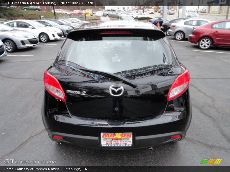 Brilliant Black / Black 2011 Mazda MAZDA2 Touring
