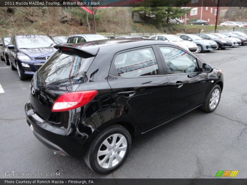 Brilliant Black / Black 2011 Mazda MAZDA2 Touring