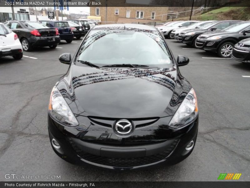 Brilliant Black / Black 2011 Mazda MAZDA2 Touring