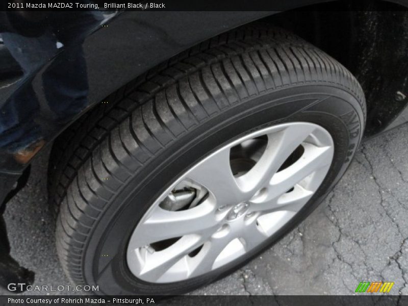 Brilliant Black / Black 2011 Mazda MAZDA2 Touring