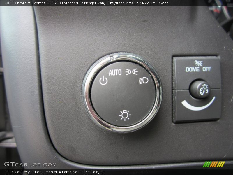 Graystone Metallic / Medium Pewter 2010 Chevrolet Express LT 3500 Extended Passenger Van