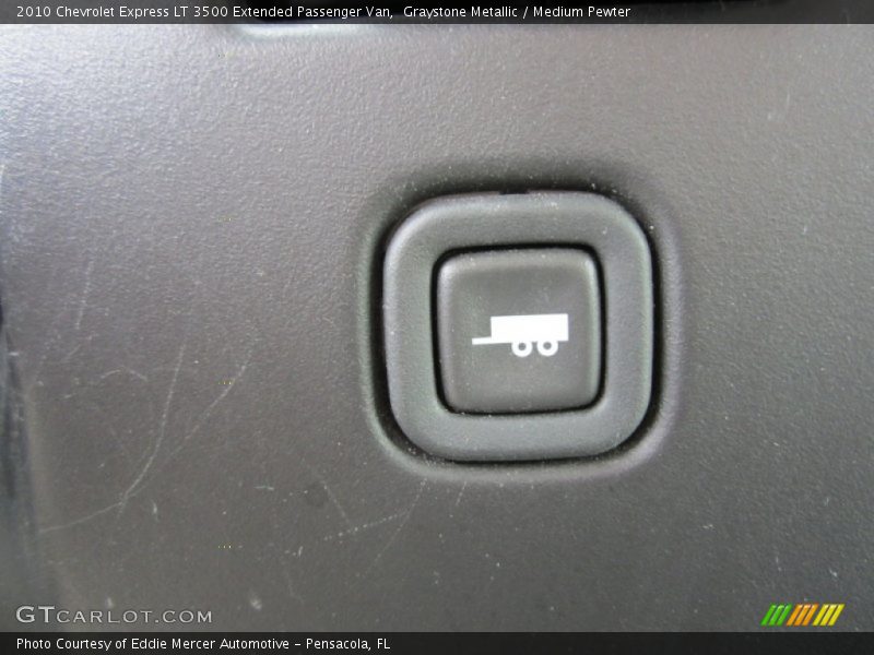 Graystone Metallic / Medium Pewter 2010 Chevrolet Express LT 3500 Extended Passenger Van