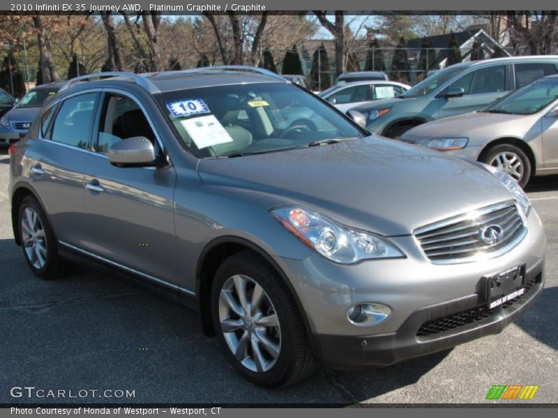 Platinum Graphite / Graphite 2010 Infiniti EX 35 Journey AWD