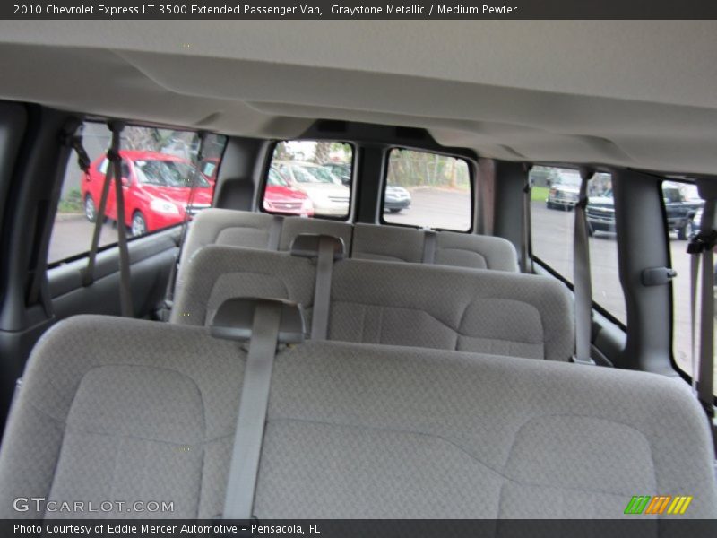 Graystone Metallic / Medium Pewter 2010 Chevrolet Express LT 3500 Extended Passenger Van