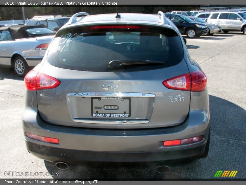 Platinum Graphite / Graphite 2010 Infiniti EX 35 Journey AWD