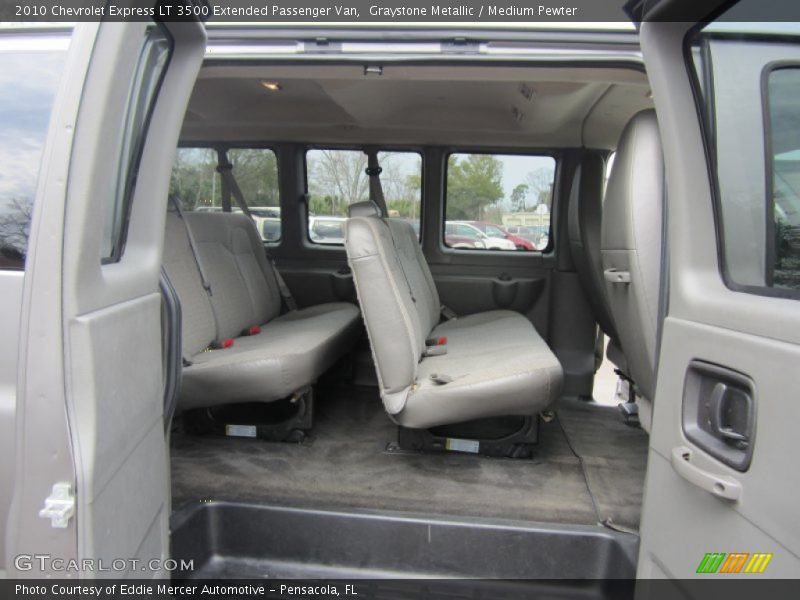 Graystone Metallic / Medium Pewter 2010 Chevrolet Express LT 3500 Extended Passenger Van