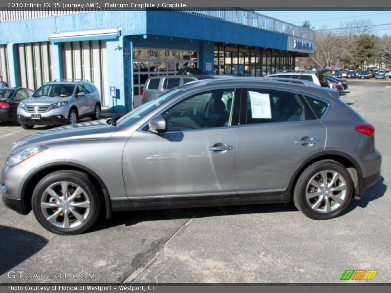 Platinum Graphite / Graphite 2010 Infiniti EX 35 Journey AWD