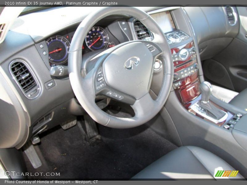Platinum Graphite / Graphite 2010 Infiniti EX 35 Journey AWD