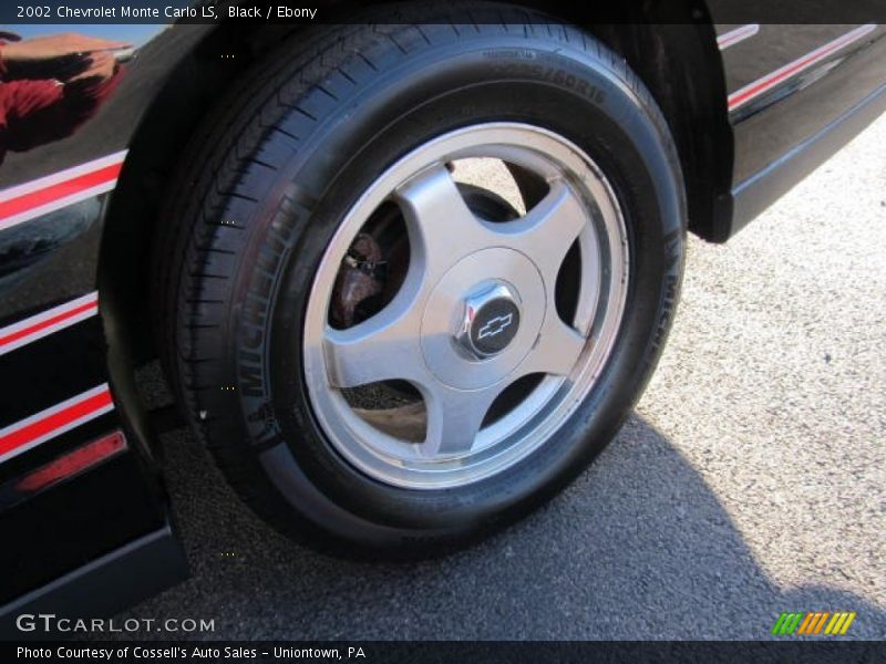 Black / Ebony 2002 Chevrolet Monte Carlo LS