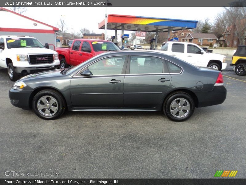 Cyber Gray Metallic / Ebony 2011 Chevrolet Impala LT