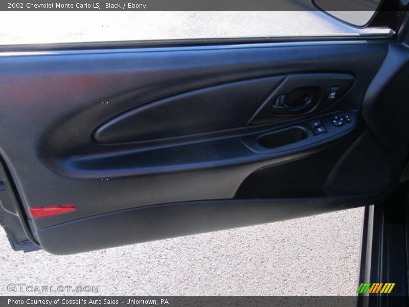 Black / Ebony 2002 Chevrolet Monte Carlo LS