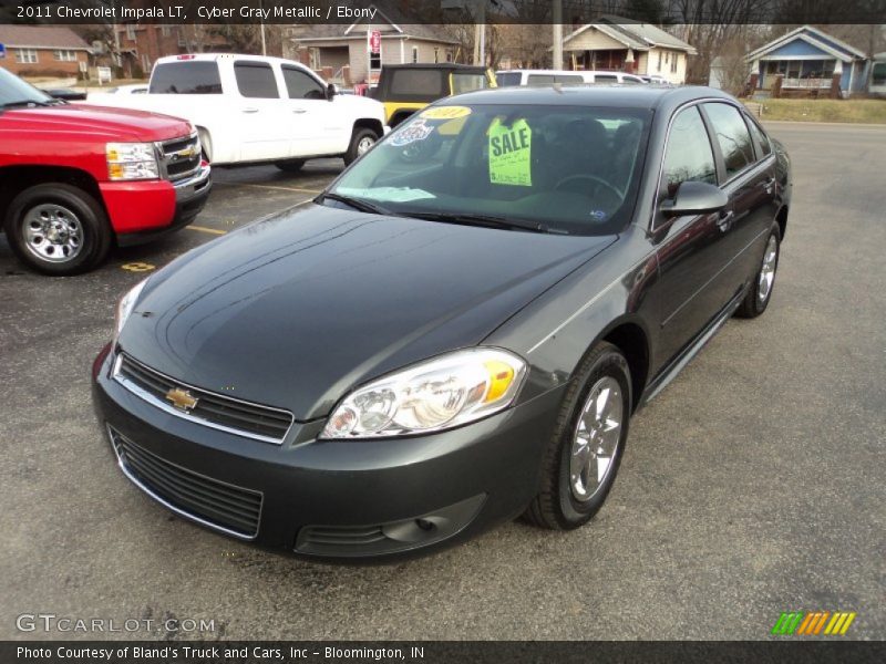 Cyber Gray Metallic / Ebony 2011 Chevrolet Impala LT
