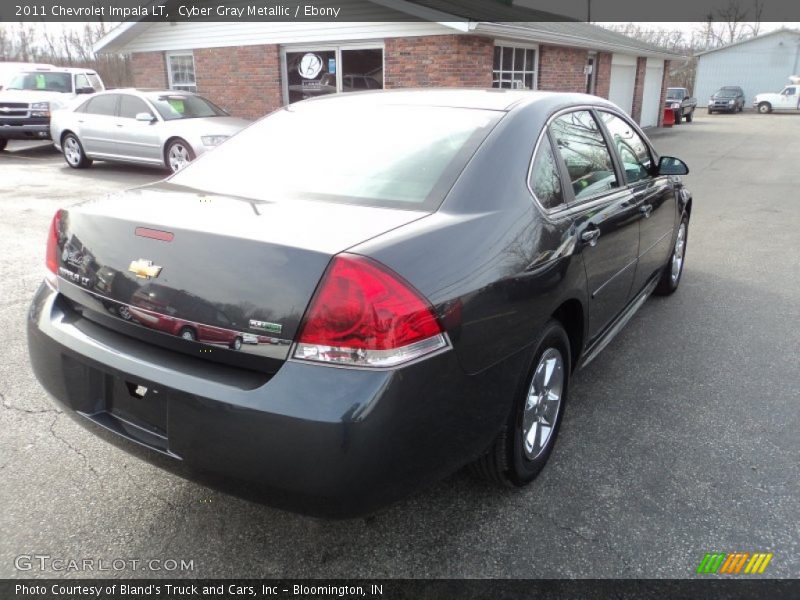 Cyber Gray Metallic / Ebony 2011 Chevrolet Impala LT