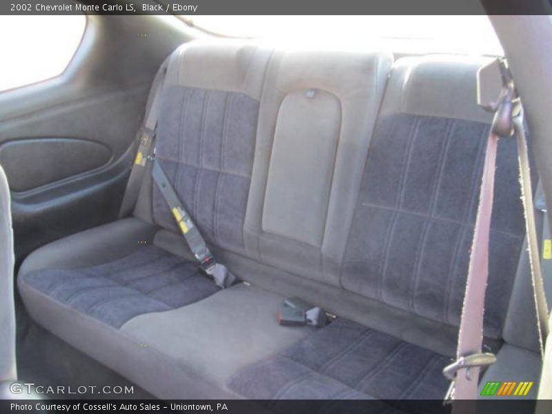 Black / Ebony 2002 Chevrolet Monte Carlo LS