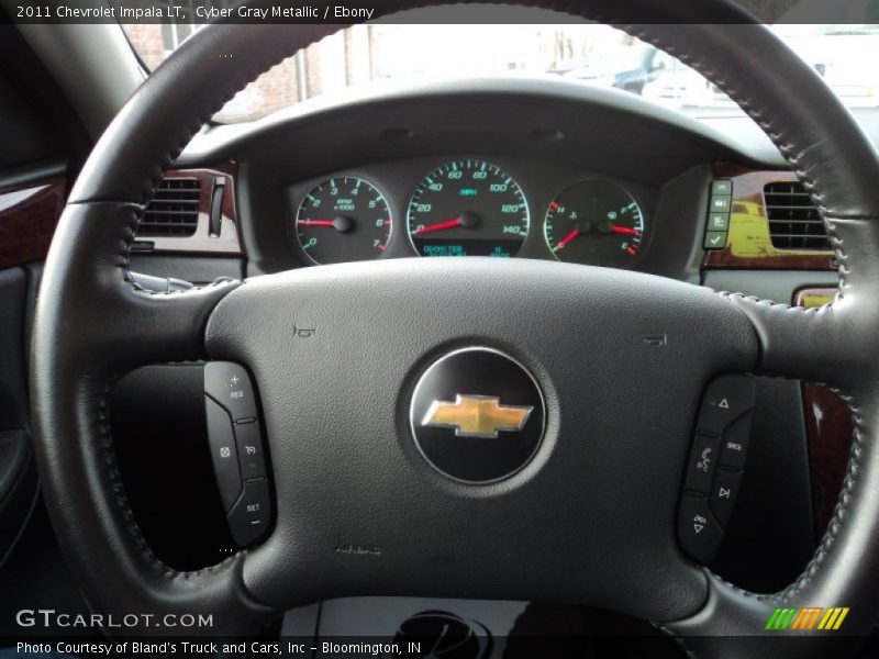 Cyber Gray Metallic / Ebony 2011 Chevrolet Impala LT
