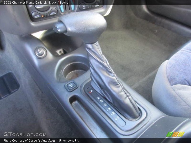 Black / Ebony 2002 Chevrolet Monte Carlo LS