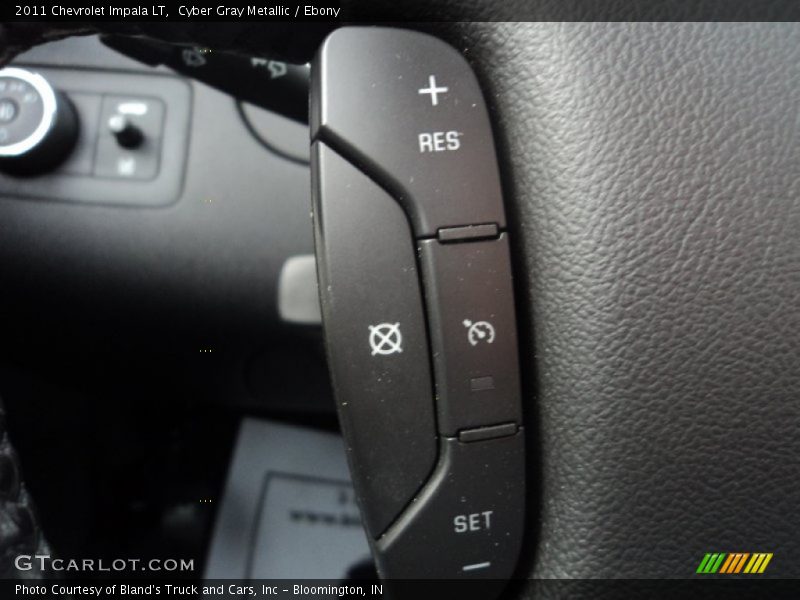 Cyber Gray Metallic / Ebony 2011 Chevrolet Impala LT
