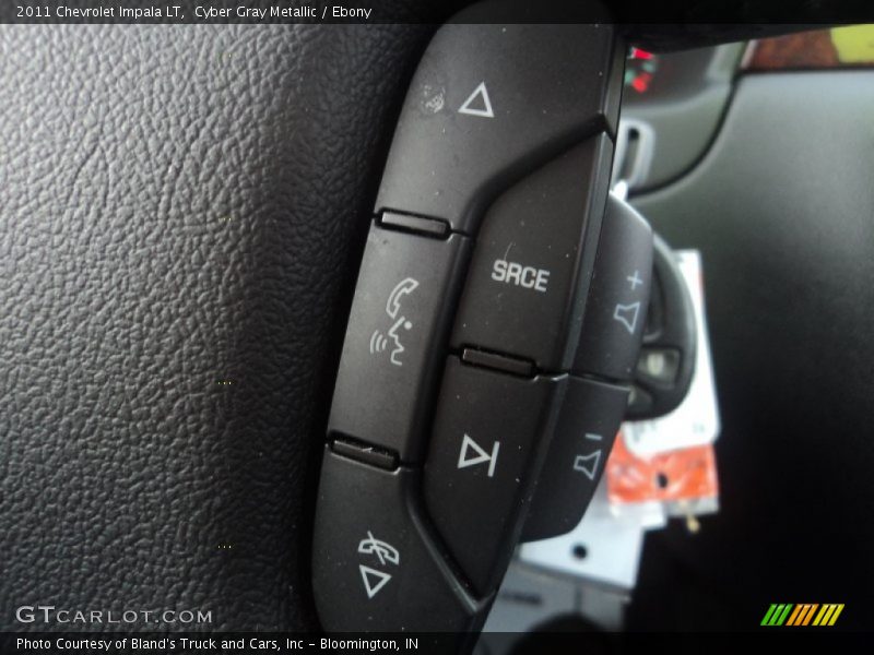Cyber Gray Metallic / Ebony 2011 Chevrolet Impala LT