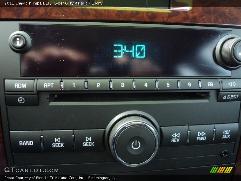 Cyber Gray Metallic / Ebony 2011 Chevrolet Impala LT