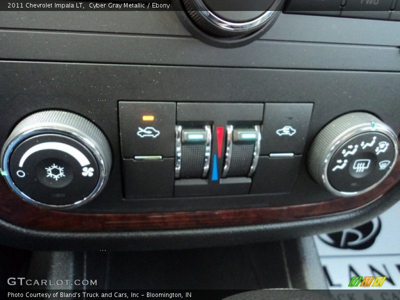 Cyber Gray Metallic / Ebony 2011 Chevrolet Impala LT