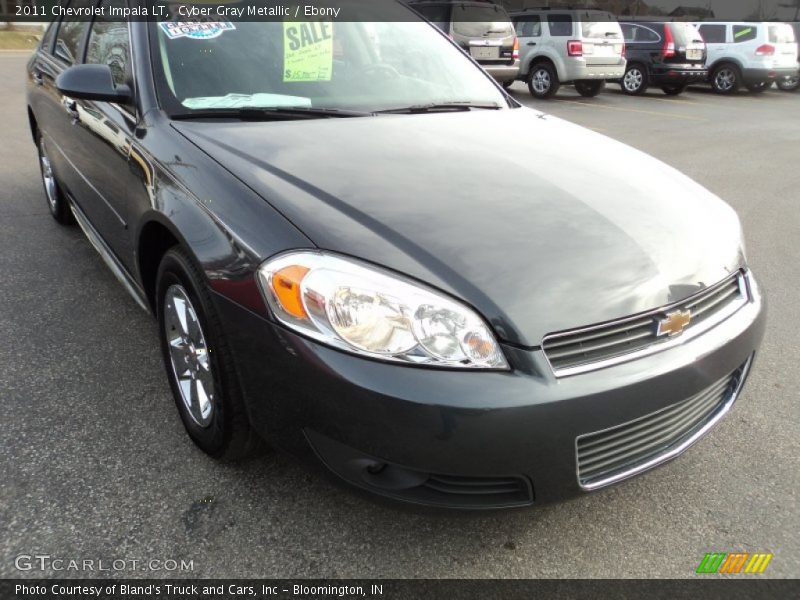 Cyber Gray Metallic / Ebony 2011 Chevrolet Impala LT