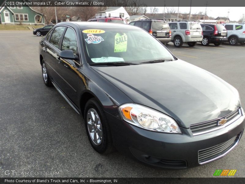 Cyber Gray Metallic / Ebony 2011 Chevrolet Impala LT