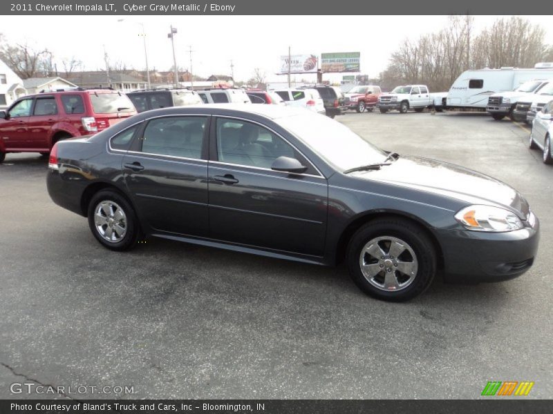 Cyber Gray Metallic / Ebony 2011 Chevrolet Impala LT
