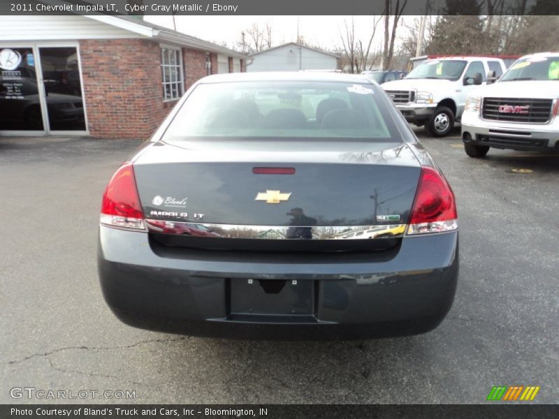 Cyber Gray Metallic / Ebony 2011 Chevrolet Impala LT