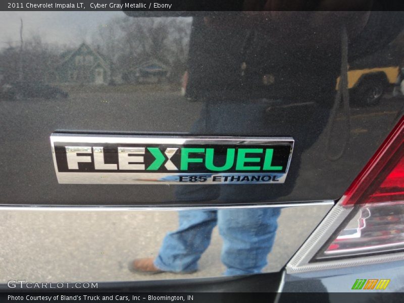 Cyber Gray Metallic / Ebony 2011 Chevrolet Impala LT
