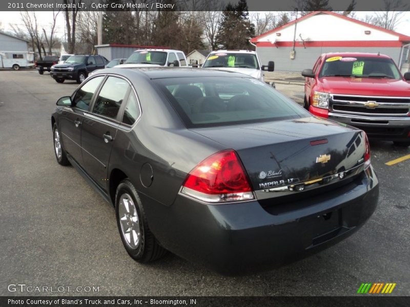 Cyber Gray Metallic / Ebony 2011 Chevrolet Impala LT
