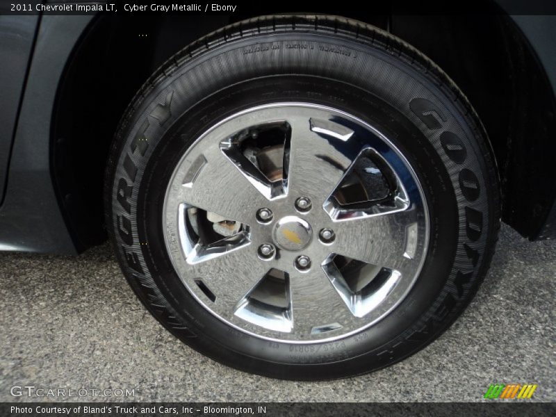 Cyber Gray Metallic / Ebony 2011 Chevrolet Impala LT