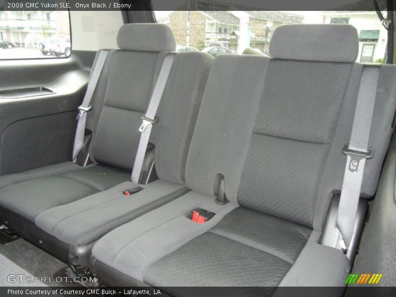 Onyx Black / Ebony 2009 GMC Yukon SLE