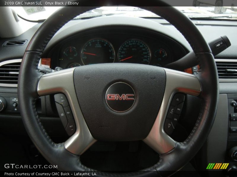 Onyx Black / Ebony 2009 GMC Yukon SLE