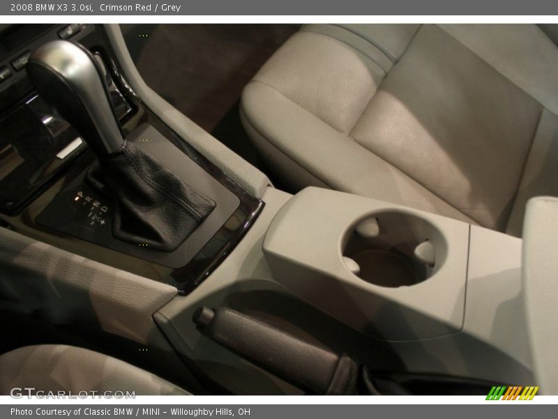 Crimson Red / Grey 2008 BMW X3 3.0si