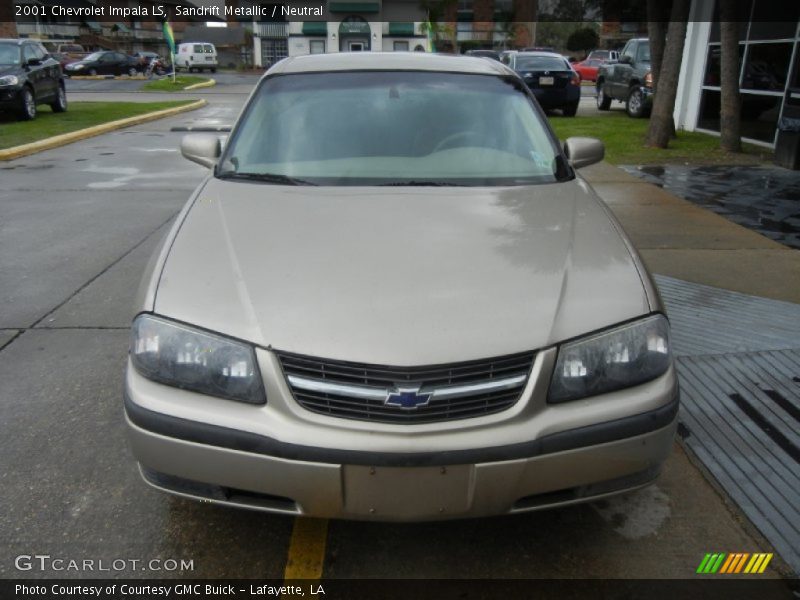 Sandrift Metallic / Neutral 2001 Chevrolet Impala LS