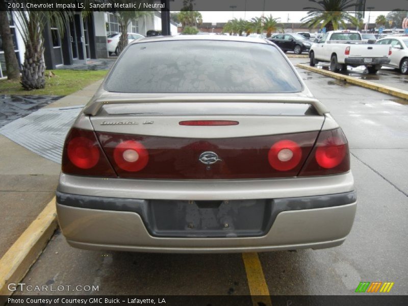 Sandrift Metallic / Neutral 2001 Chevrolet Impala LS