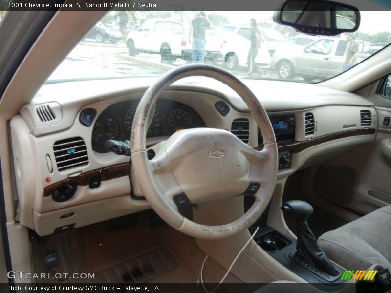 Sandrift Metallic / Neutral 2001 Chevrolet Impala LS