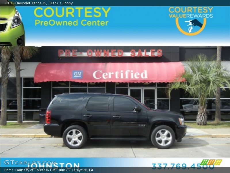 Black / Ebony 2010 Chevrolet Tahoe LS