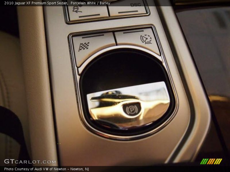 Porcelain White / Barley 2010 Jaguar XF Premium Sport Sedan