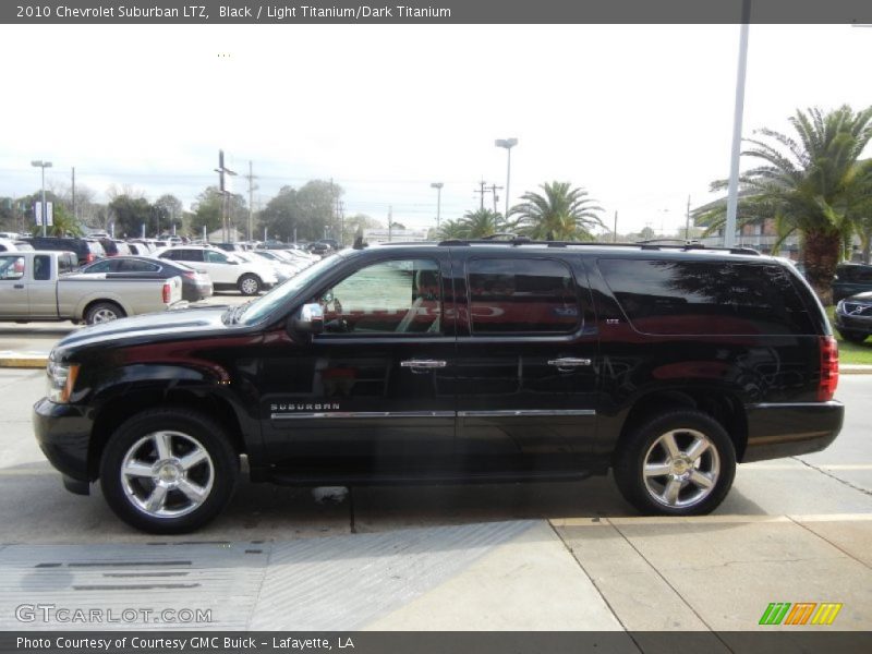 Black / Light Titanium/Dark Titanium 2010 Chevrolet Suburban LTZ
